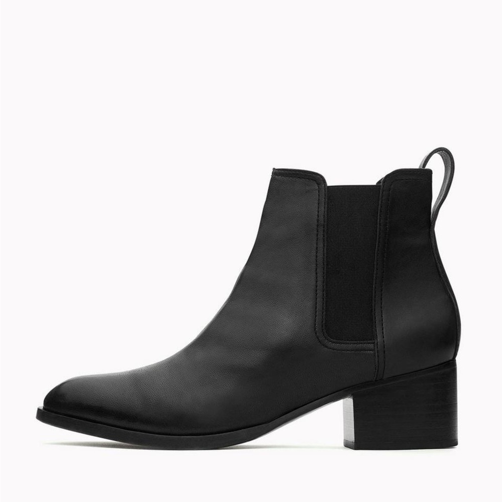 New in box RAG & BONE Walker Hazel Chelsea Boot 35/5 black leather - Picture 5 of 13